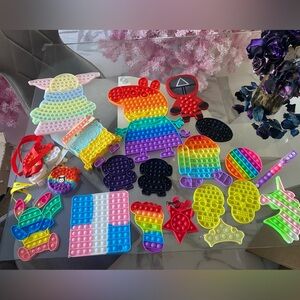 Pop It Fidget Toy Set (20 pieces)